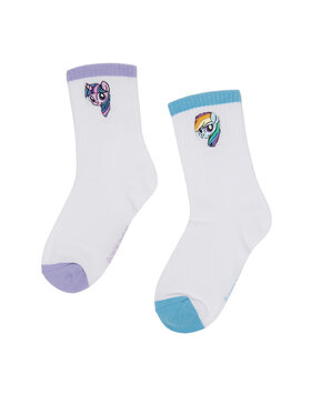 My Little Pony Довгі шкарпетки My Little Pony CEO-ACCCS-SS26-309MLP(2-PACK) Білий