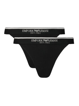 Emporio Armani Underwear Emporio Armani Underwear Conjunto de tangas EW000405 AF27298 UC001 Negro