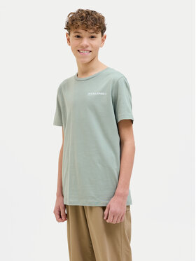 Jack & Jones Junior Jack & Jones Junior Футболка Hawaii 12269831 Зелений Regular Fit