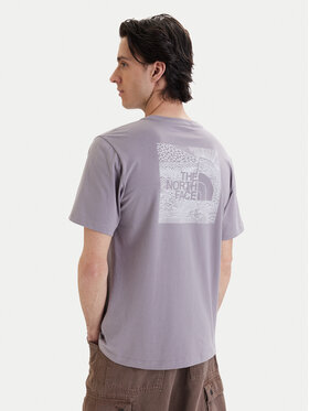 The North Face The North Face Camiseta NSE Box NF0A8GV2 Violeta Regular Fit