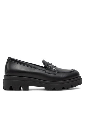 TWINSET Лофери TWINSET Mocassino 242GCJ024 Чорний