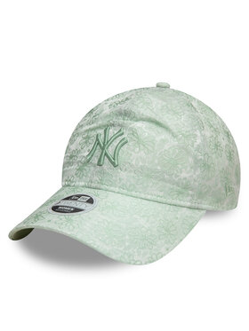 New Era Бейсболка New Era New York Yankees Floral 9Twenty 60595377 Зелений