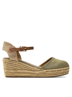 Wrangler Espadrilky Wrangler Bela Women Semi Wedge 20241055 Zelená