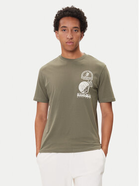 Napapijri Napapijri Camiseta S-Funes Ss NP0A88UA Caqui Regular Fit