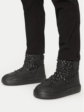 Moon Boot Μπότες Χιονιού Moon Boot Park Sneaker Boot 80D2470060 Μαύρο