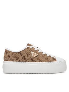 Guess Кеди Guess FLJJZ4 FAL12 Бежевий