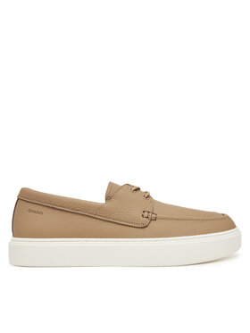 Calvin Klein Mokasīni Calvin Klein Hybrid Lace Up Boat Lth HM0HM01812 Brūns