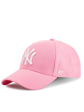 47 Brand Бейсболка 47 Brand New York Yankees B-MVPSP17WBP-RS Рожевий