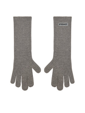 PINKO Dámske rukavice PINKO Grecia 105997 A2Z4 Sivá
