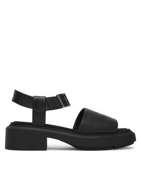 Calvin Klein Basutės Calvin Klein Chunky Sandal Lth Mg HW0HW03131 Juoda