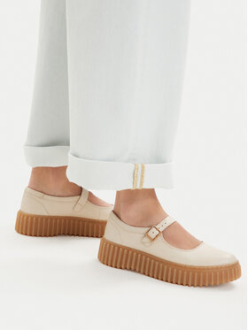 Clarks Туфлі Clarks Torhill Jane 26186305 Écru