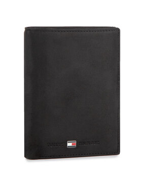 Tommy Hilfiger Портфейл Tommy Hilfiger Johanson N/S Wallet W/Coin Pocket AM0AM00664 Черен