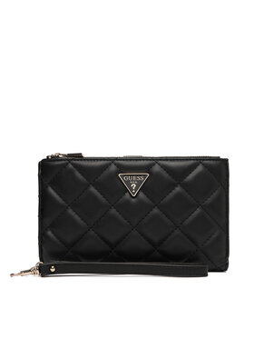 Guess Πορτοφόλι Guess Juliet Slg SWQG24 56157 Μαύρο