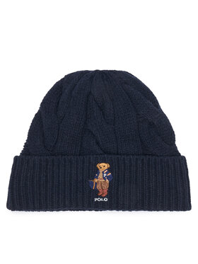 Polo Ralph Lauren Шапка Polo Ralph Lauren 455P18118001 Тъмносин