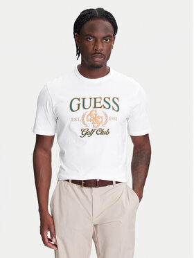 Guess Guess Футболка M5YI22 K8FQ4 Білий Regular Fit