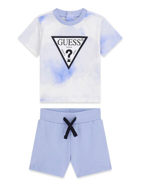 Guess Guess Набір футболка та шорти I6RG08 K8HM4 Голубий Regular Fit