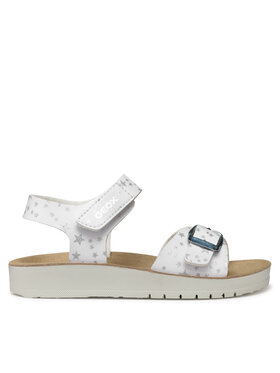 Geox Sandalen Geox J Sandal Costarei Gi J15EAB 00004 C1000 D Weiß