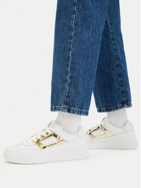 Just Cavalli Sneakersy Just Cavalli 80RA3SM2 ZPC07 Biały