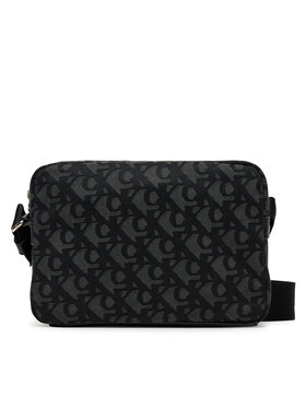 Calvin Klein Geantă crossover Calvin Klein Unstructured Monogram Camera Bag LV04G3179G Negru