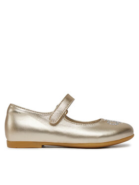 Calvin Klein Jeans Baleriny Calvin Klein Jeans V1A3-80945-0220514 Złoty