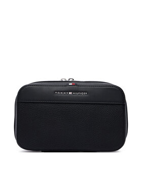 Tommy Hilfiger Kosmetiktasche Tommy Hilfiger Th Central Washbag AM0AM14824 Schwarz