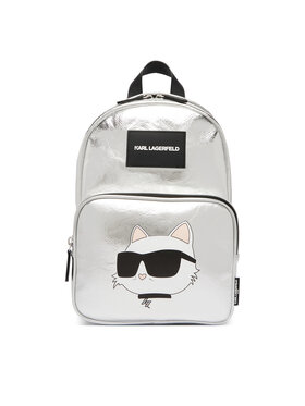 Karl Lagerfeld Kids Rucsac Karl Lagerfeld Kids This Is St Tropez D3 Z31215 Argintiu