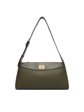 Calvin Klein Geantă Calvin Klein Mix Media Shoulder Bag LV04F3886G Verde închis