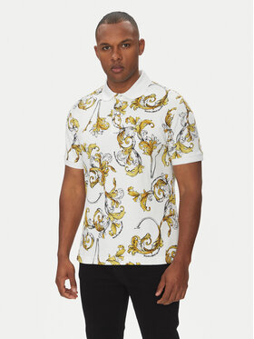 Versace Jeans Couture Versace Jeans Couture Поло 78GAG6S0 Білий Regular Fit