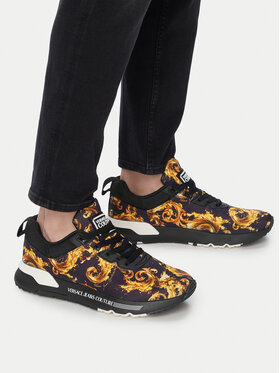 Versace Jeans Couture Снікерcи Versace Jeans Couture 80YA3SA1 Чорний