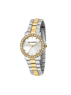 KARL LAGERFELD Hodinky KARL LAGERFELD R0553100509 Strieborná