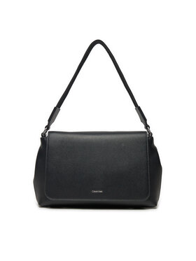 Calvin Klein Kabelka Calvin Klein Ck Must Top Handle Bag_Caviar K60K613085 Čierna