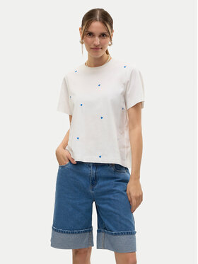 Vero Moda Vero Moda Футболка Solvei 10325318 Білий Regular Fit