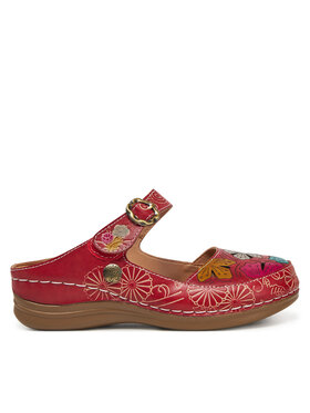 Laura Vita Šľapky Laura Vita Biscuit 13 Červená