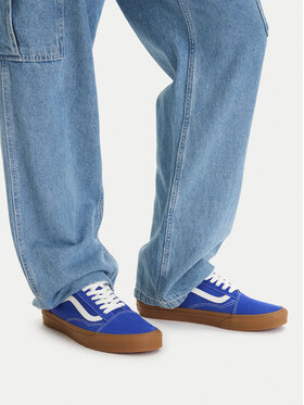 Vans Sneakers aus Stoff Vans Old Skool VN000D7ZFRX1 Blau