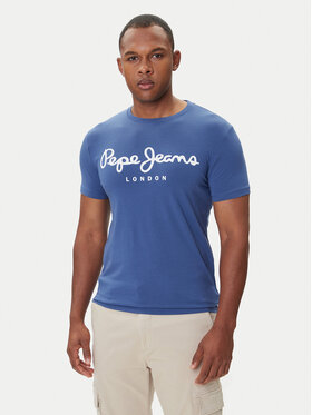 Pepe Jeans Pepe Jeans Camiseta Original Stretch N PM5010132 Azul marino Regular Fit