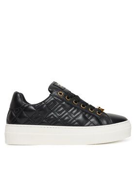 Elisabetta Franchi Sneakersy Elisabetta Franchi Low Cut Lace Up F4A9-E0357-1251 D Černá