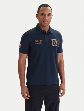 Aeronautica Militare Aeronautica Militare Polo 261PO1927UP00191 Azul marino Regular Fit