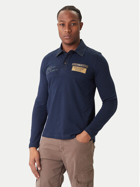 Aeronautica Militare Aeronautica Militare Polo 252PO1897UP00173 Azul marino Regular Fit