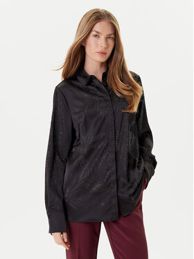Guess Guess Сорочка W5YH40 WFQC2 Чорний Regular Fit