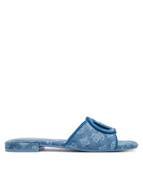 Guess Šľapky Guess FLJTSE DEN19 Modrá