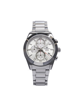 Casio Pulkstenis Casio Edifice Sapphire Chronograph EFB-710D-7AVUEF Sudraba