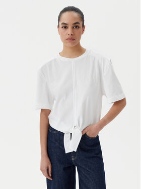 PINKO PINKO Футболка Tuca 105015 A2ID Білий Regular Fit