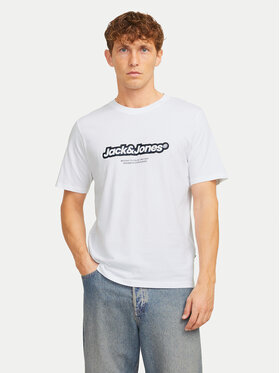 Jack & Jones Jack & Jones Póló Vesterbro 12265740 Fehér Relaxed Fit
