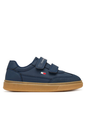 Tommy Hilfiger Sneakers Tommy Hilfiger Low Cut Velcro Sneaker T1X9-35219-1269 S Dunkelblau