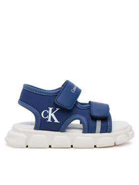 Calvin Klein Jeans Sandály Calvin Klein Jeans V1B2-83020-1591 Modrá