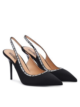 LOVE MOSCHINO Pantofi cu toc subțire LOVE MOSCHINO JA10429G1PIM0000 Negru