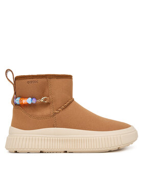 Geox Ботуши Geox J Laquinny Girl J66M3E 000AU C6627 M Кафяв