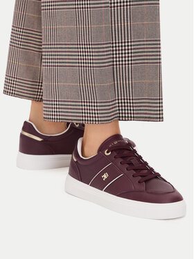 Tommy Hilfiger Snīkeri Tommy Hilfiger Th Feminine Cupsole FW0FW09600 Brūns