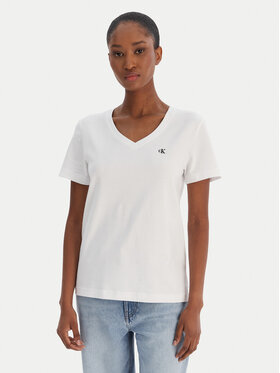 Calvin Klein Jeans Calvin Klein Jeans Camiseta Ss Monogram Vnk LV047B205G Blanco Regular Fit