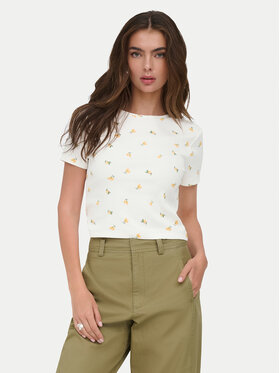 ONLY ONLY Camiseta Fenja 15347986 Blanco Slim Fit